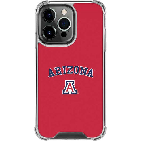 University of Arizona Primary Logo Red iPhone 16 Pro Clear Case